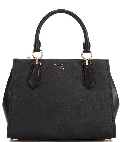 michael kors ellis large saffiano leather satchel|michael kors marilyn medium.